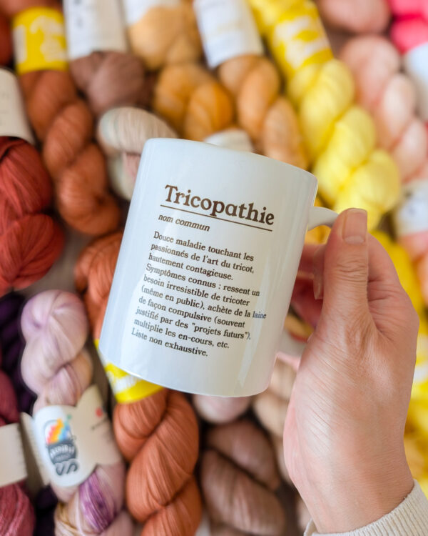 Mug Club des tricopathes assumés, définition
