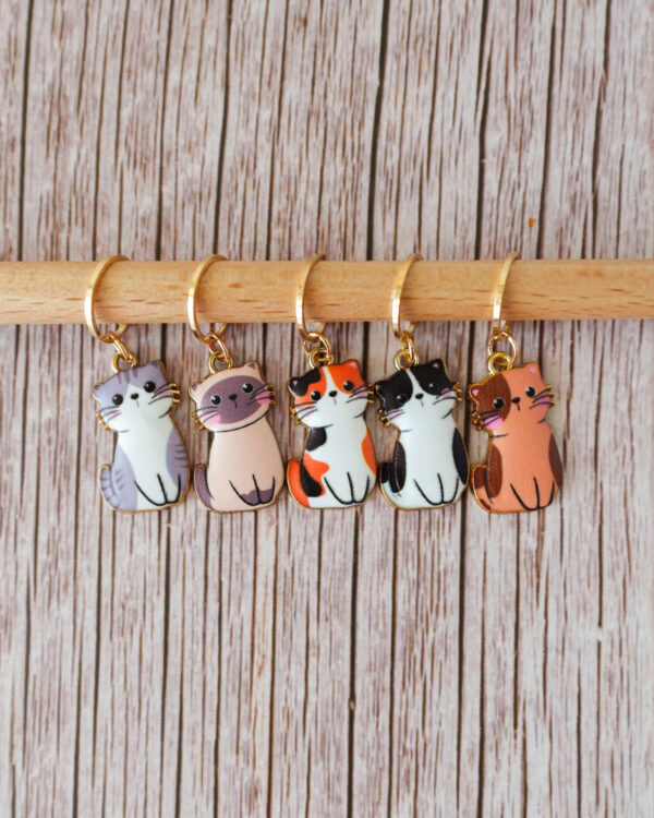 Anneaux marqueurs de maille, Petits chats #4