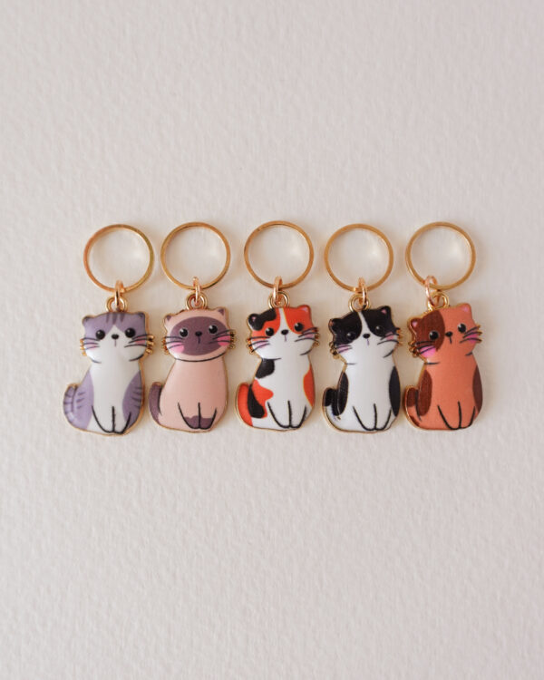 Anneaux marqueurs de maille, Petits chats #4