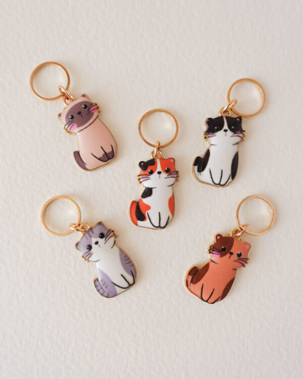 Anneaux marqueurs de maille, Petits chats #4