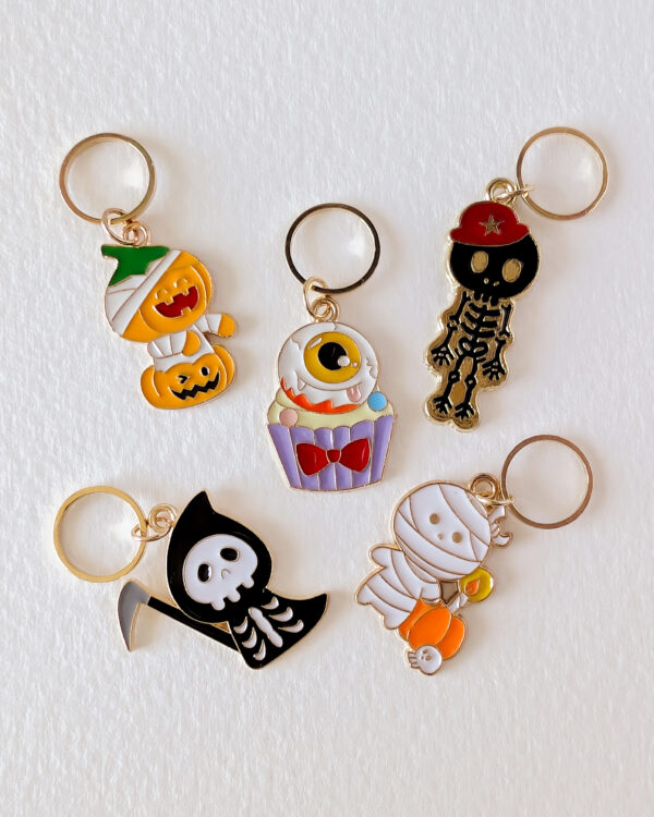 Lot anneaux marqueurs Halloween #2