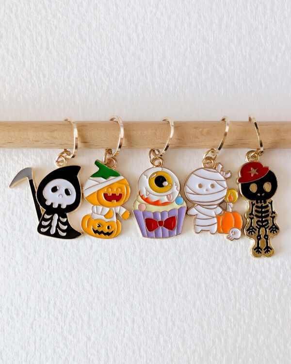 Lot anneaux marqueurs Halloween #2