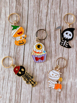 Lot anneaux marqueurs Halloween #2