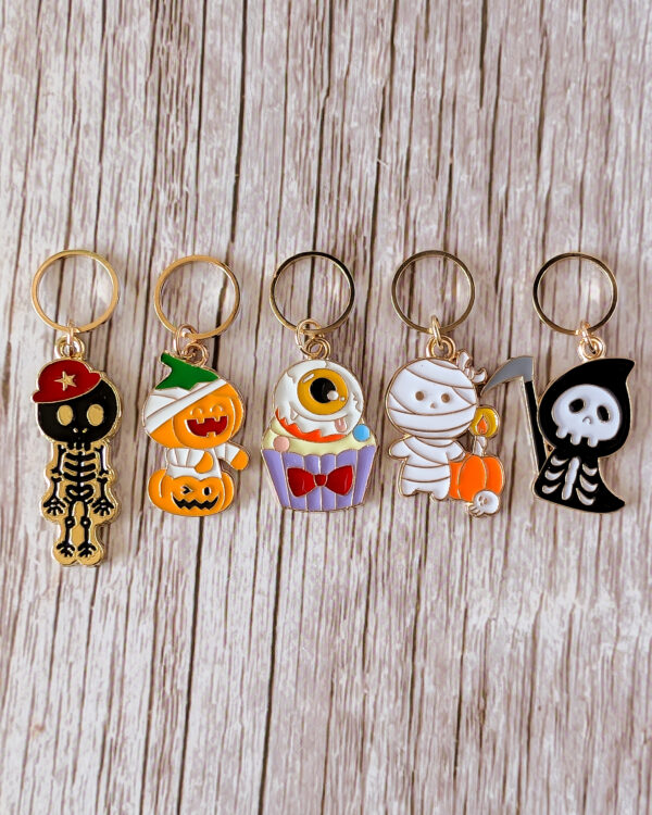 Lot anneaux marqueurs Halloween #2