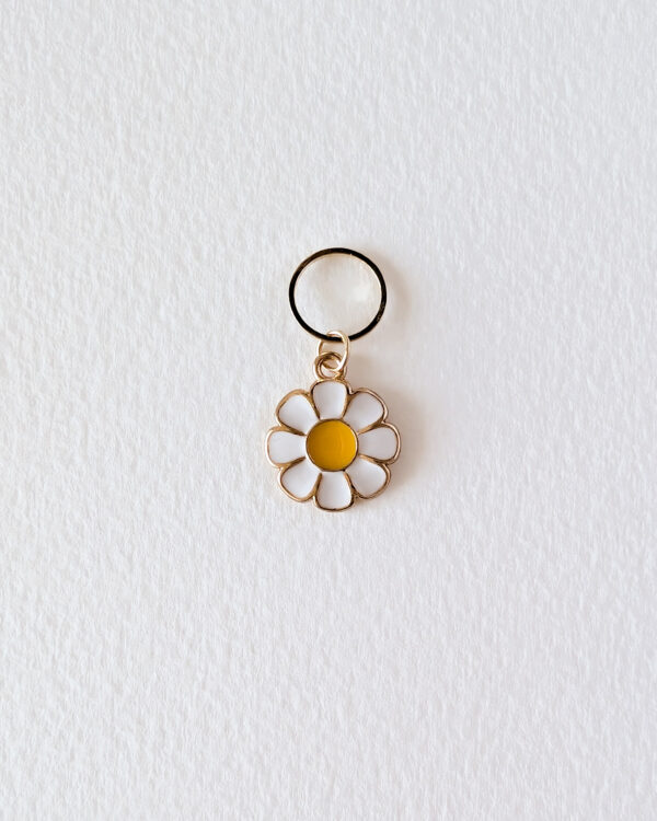 Anneau marqueur fermé Marguerite blanche, Lot Marguerites #3