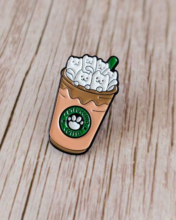 Pin's Catpuccino chamallow