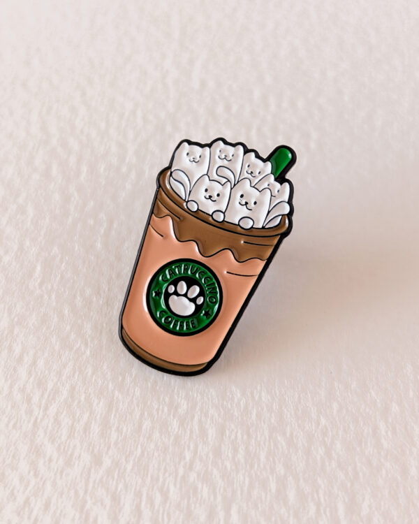 Pin's Catpuccino chamallow