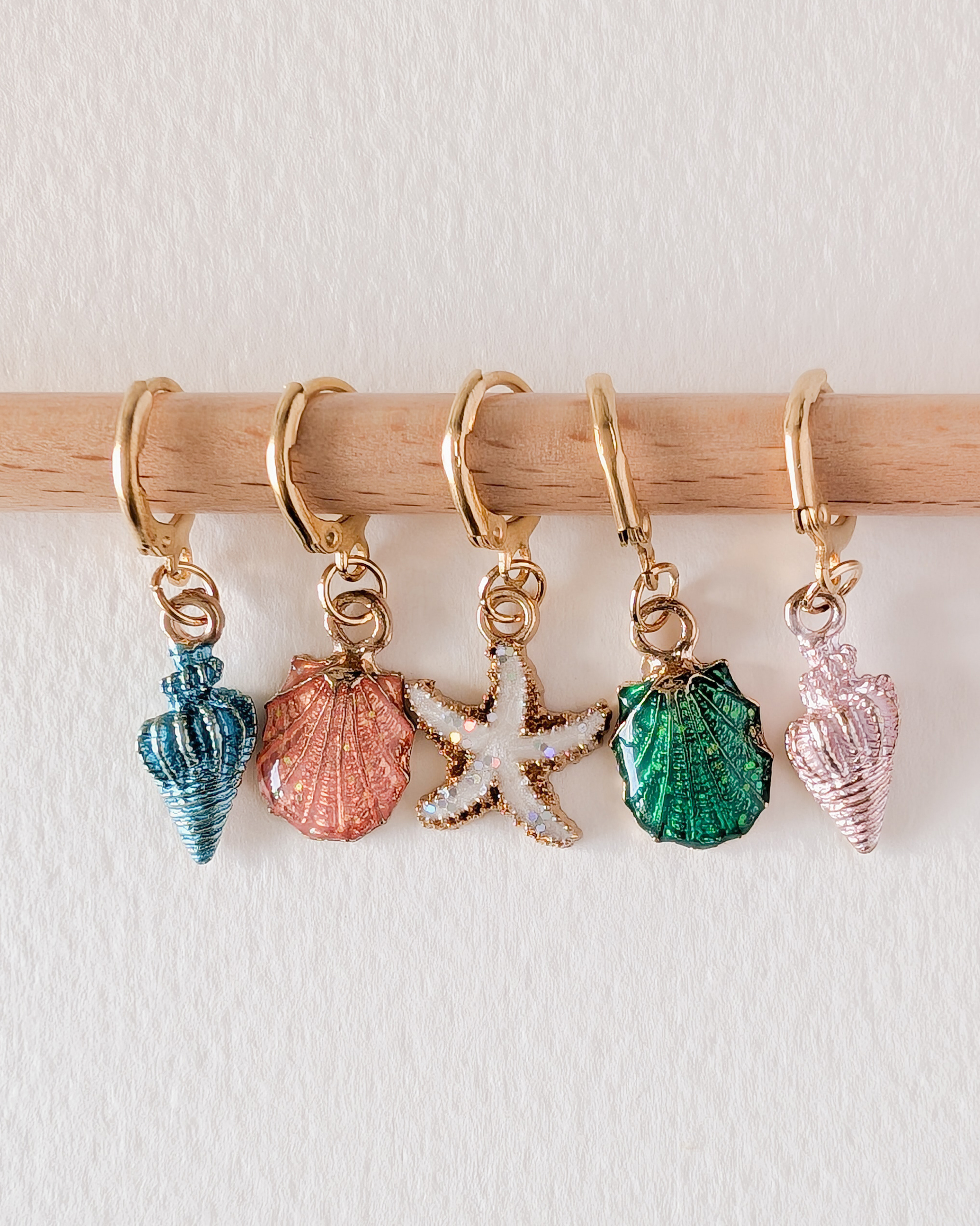 Lot d'anneaux marqueurs amovibles Océan