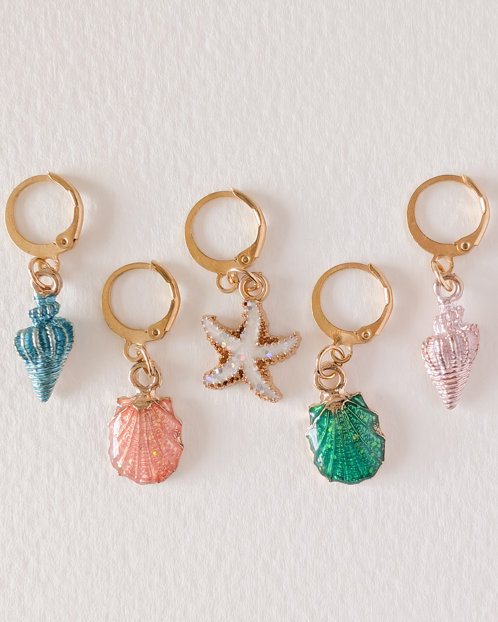 Lot d'anneaux marqueurs amovibles Océan