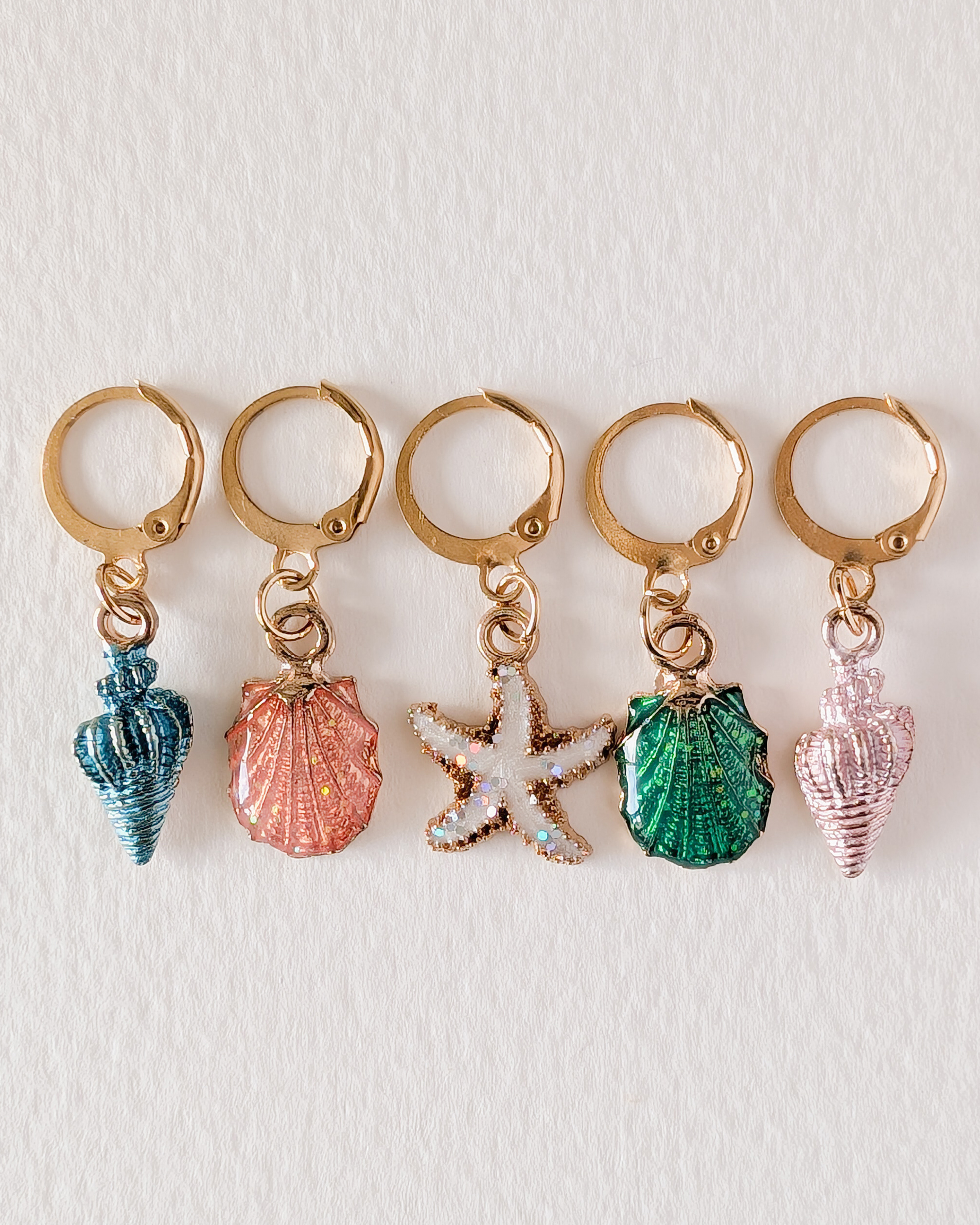 Lot d'anneaux marqueurs amovibles Océan