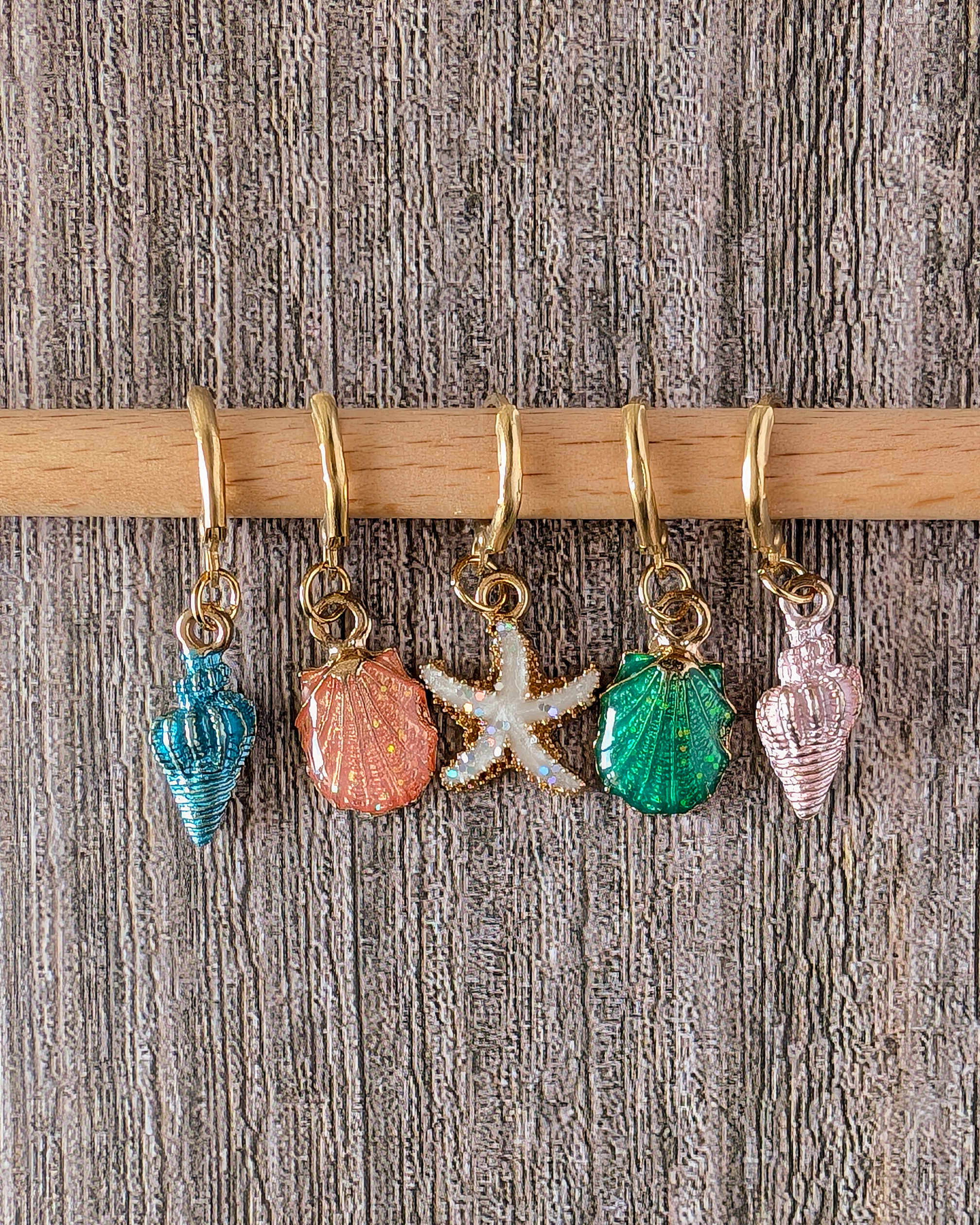 Lot d'anneaux marqueurs amovibles Océan