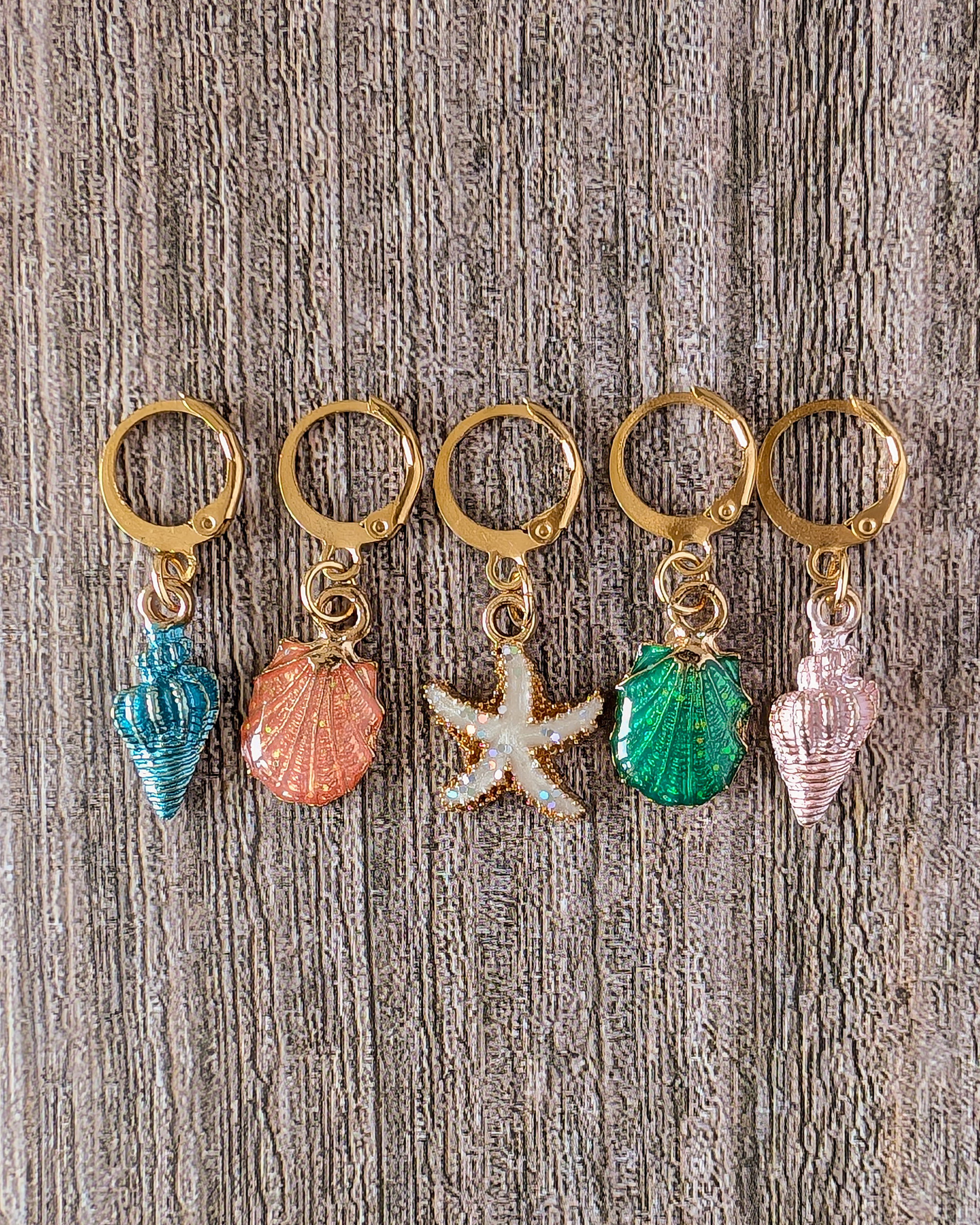 Lot d'anneaux marqueurs amovibles Océan