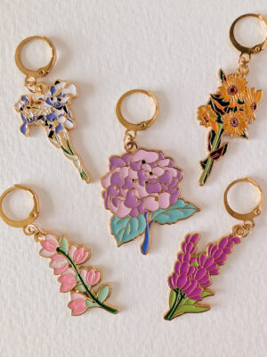 Anneaux marqueurs amovibles Fleuri #2