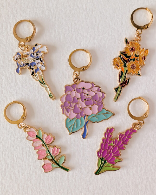 Anneaux marqueurs amovibles Fleuri #2
