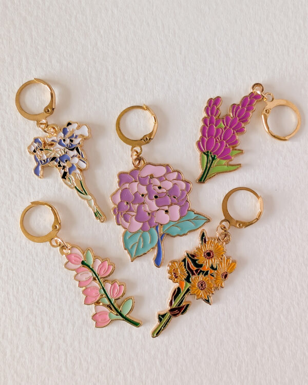 Anneaux marqueurs amovibles Fleuri #2