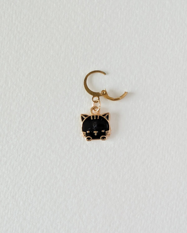 Anneau amovible Petit chat noir, Lot Petits chats #5