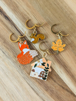 Lot d'anneaux marqueurs amovibles Automne #1