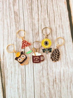 Lot d'anneaux marqueurs Automne #3