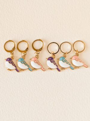 Lot d'anneaux marqueurs, mix ouverts et fermés Birdy