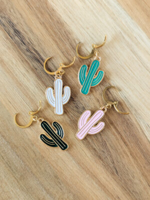 Lot d'anneaux marqueurs amovibles Cactus