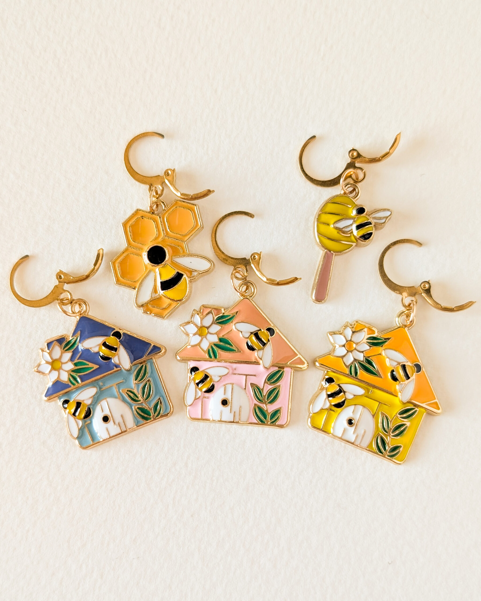 Lot d'anneaux marqueurs amovibles Dans le sous-bois l'été