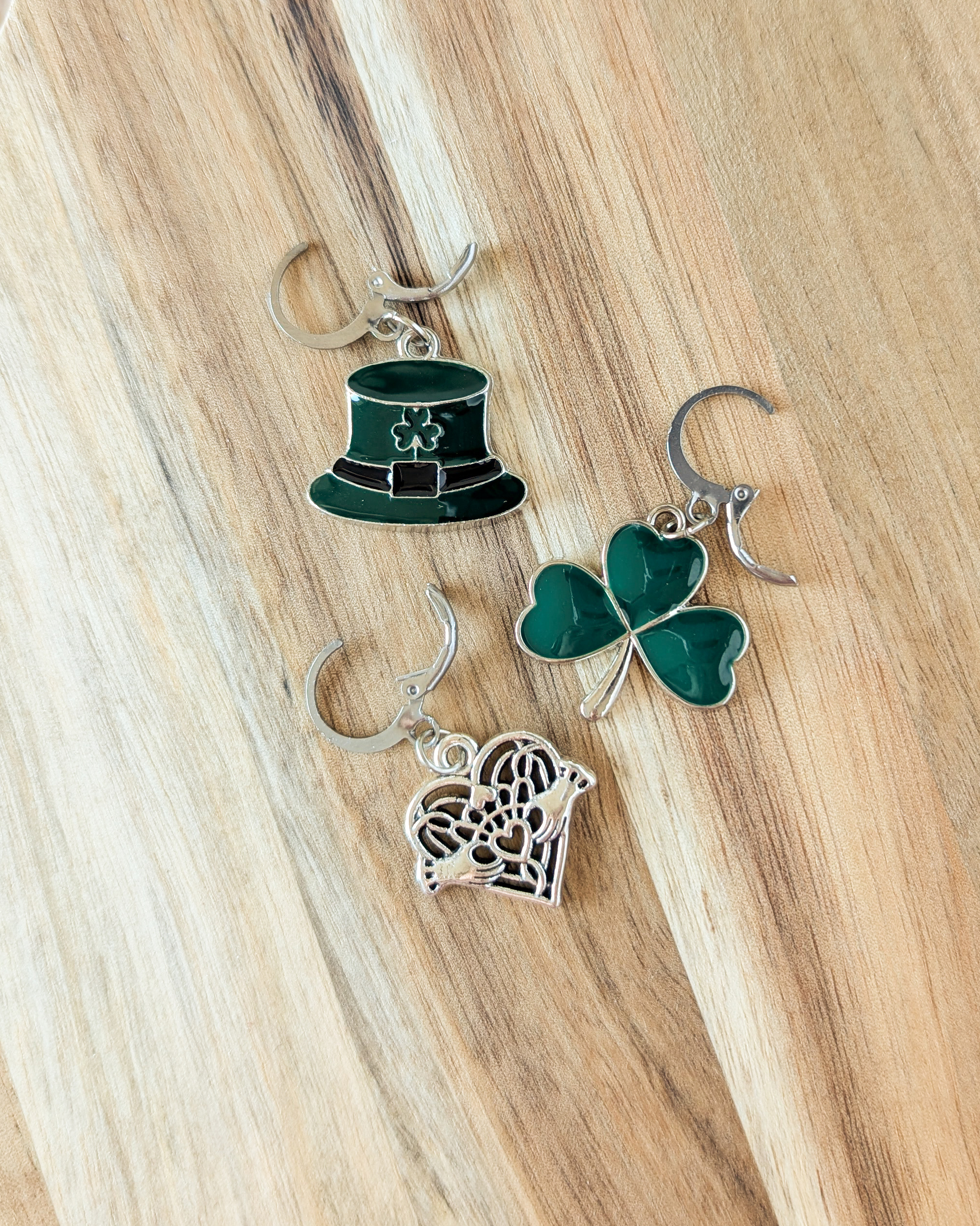 Lot d'anneaux marqueurs amovibles I love Ireland #4