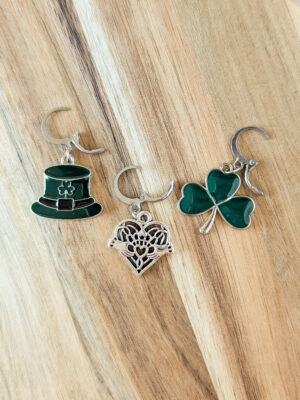 Lot d'anneaux marqueurs amovibles I love Ireland #4