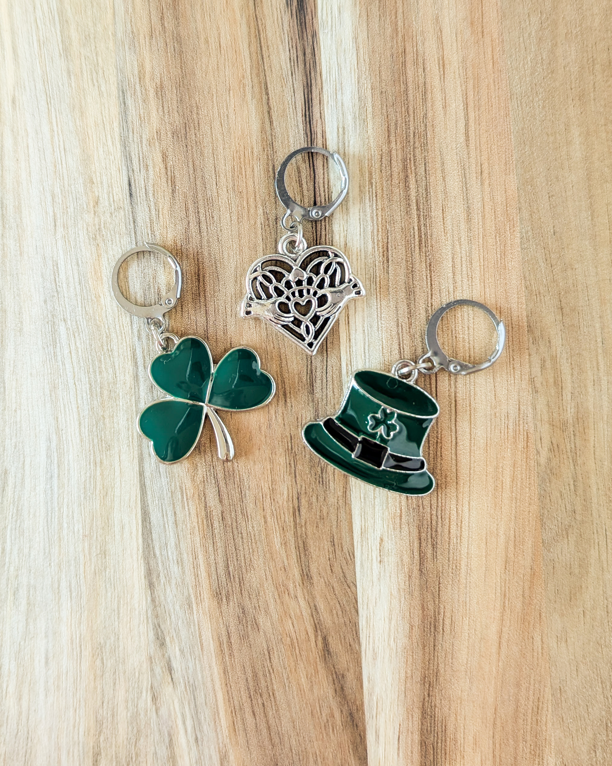 Lot d'anneaux marqueurs amovibles I love Ireland #4