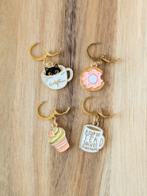 Lot d'anneaux marqueurs amovibles Pause gouter