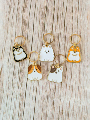 Lot d'anneaux marqueurs Petits chiens #2