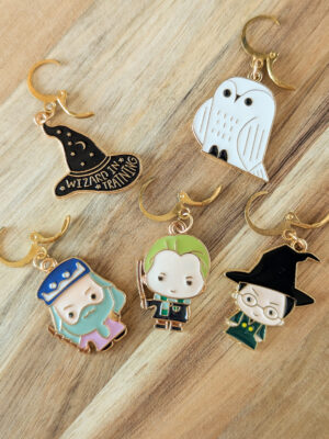 Lot d'anneaux marqueurs amovibles Petits sorciers #2