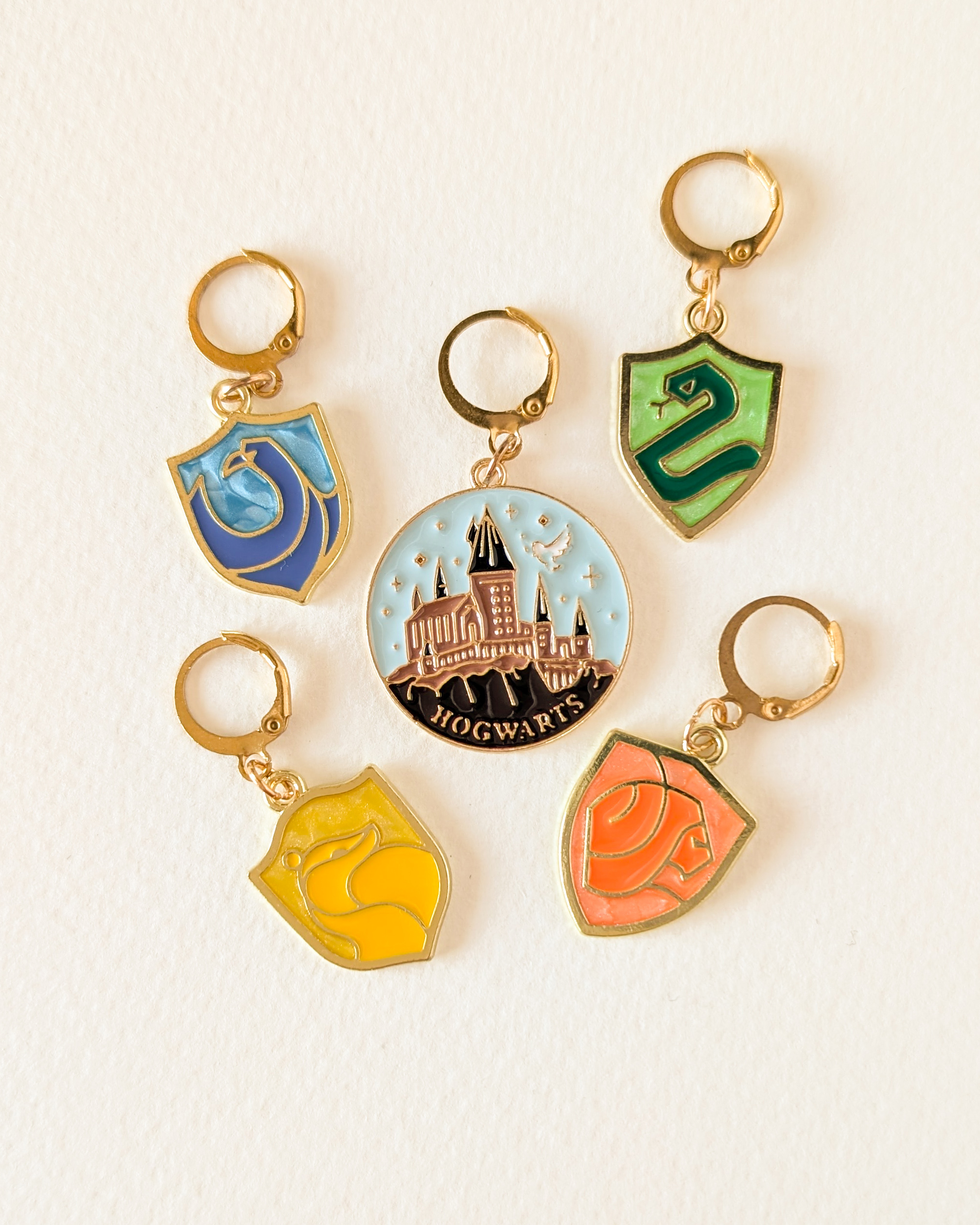 Lot d'anneaux marqueurs amovibles Petits sorciers #3