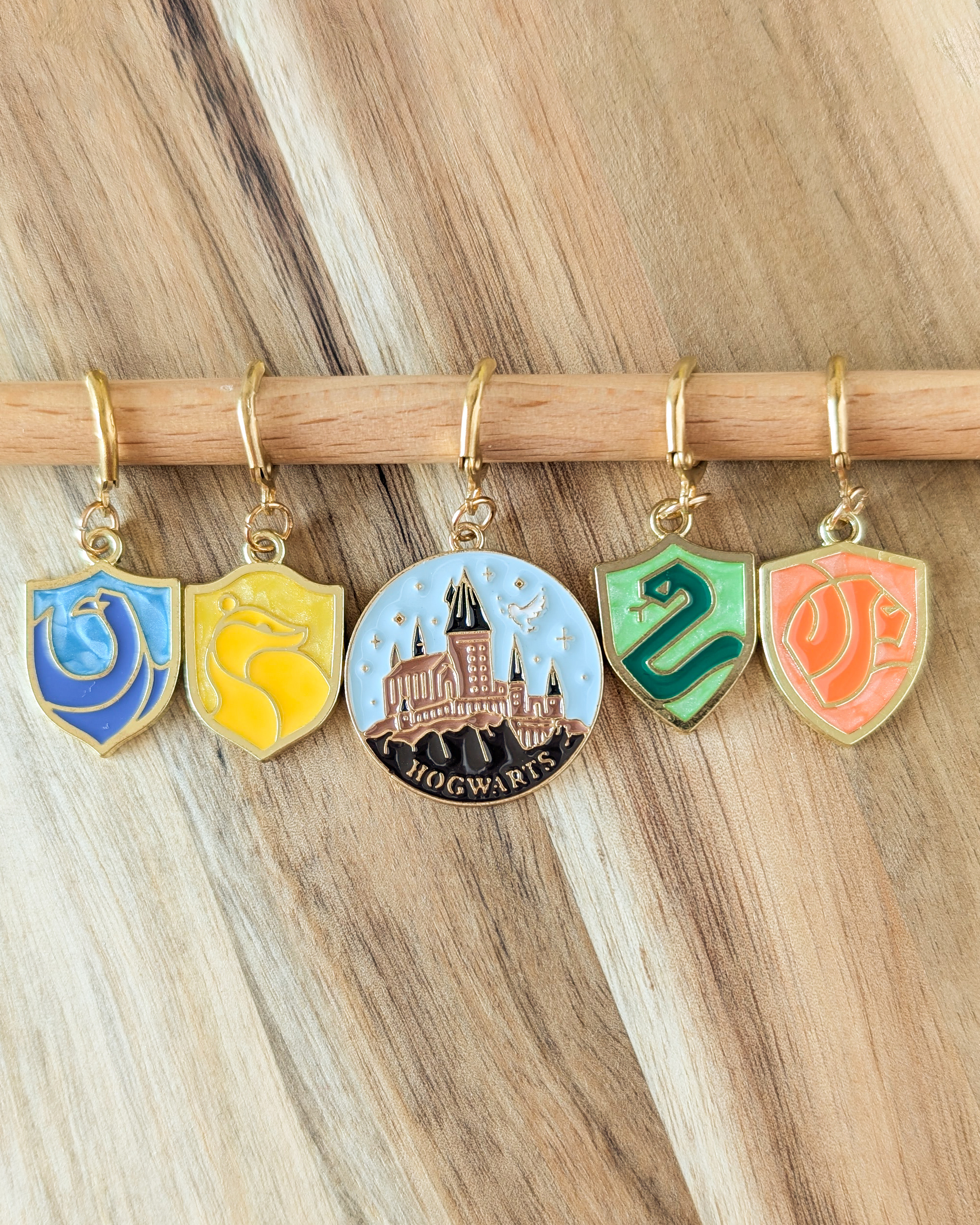 Lot d'anneaux marqueurs amovibles Petits sorciers #3