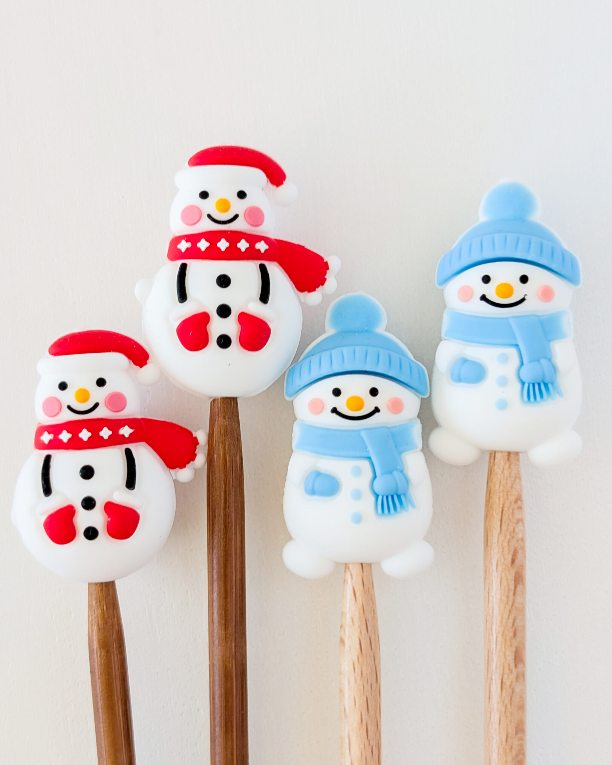 Protèges aiguilles en silicone, Lot Au pays des neiges #2