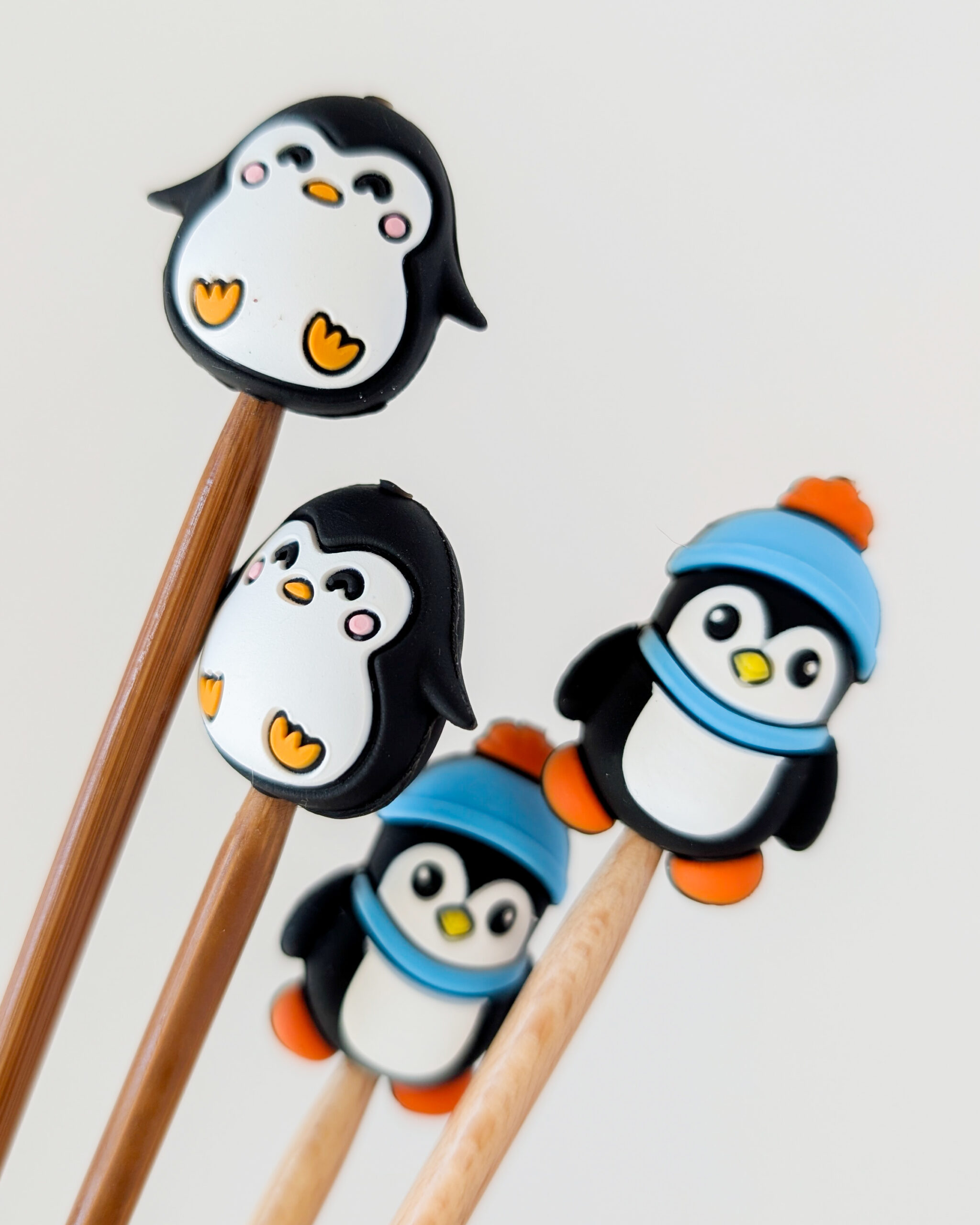 Protèges aiguilles en silicone, Lot Au pays des neiges #4