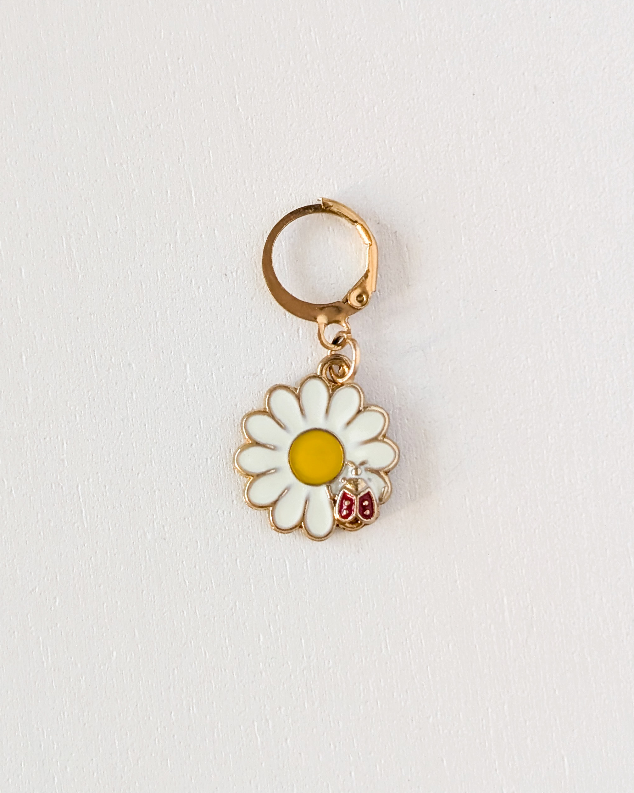 Marguerite blanc, Lot d'anneaux marqueurs amovibles Marguerites #4