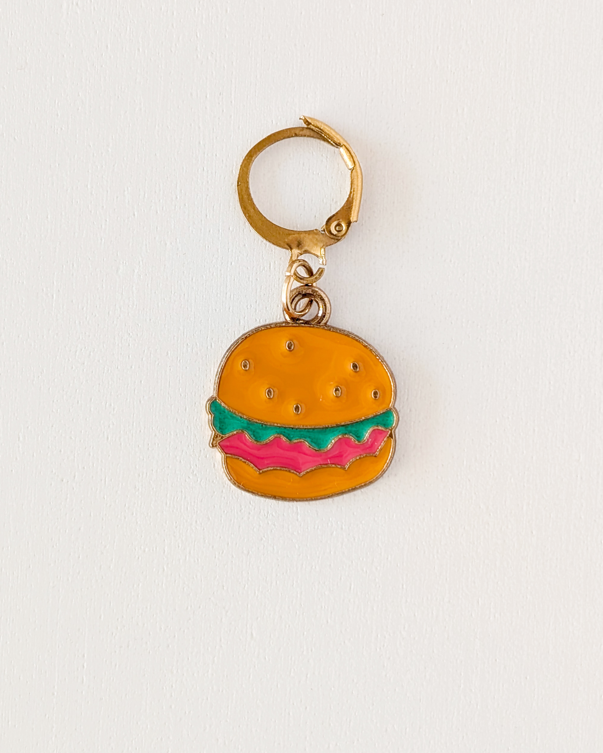 Burger, Lot d'anneaux marqueurs amovibles Junk food #2