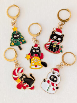 Lot d'anneaux marqueurs amovibles Catsmas