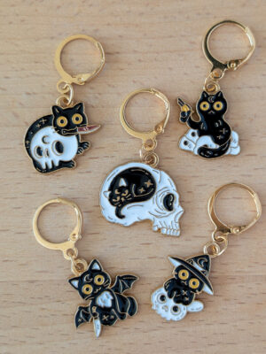 Lot d'anneaux marqueurs amovibles Challoween #3