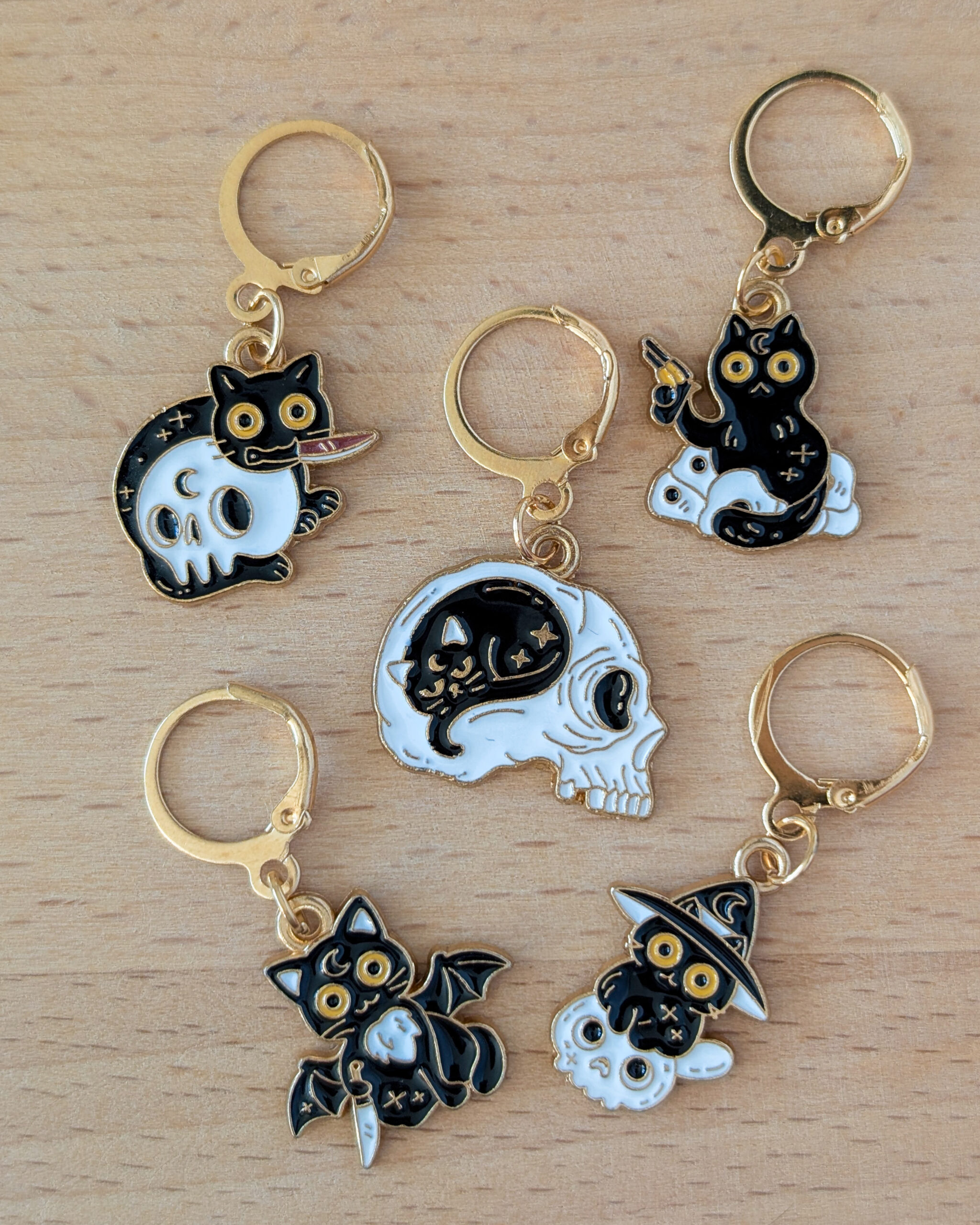 Lot d'anneaux marqueurs amovibles Challoween #3