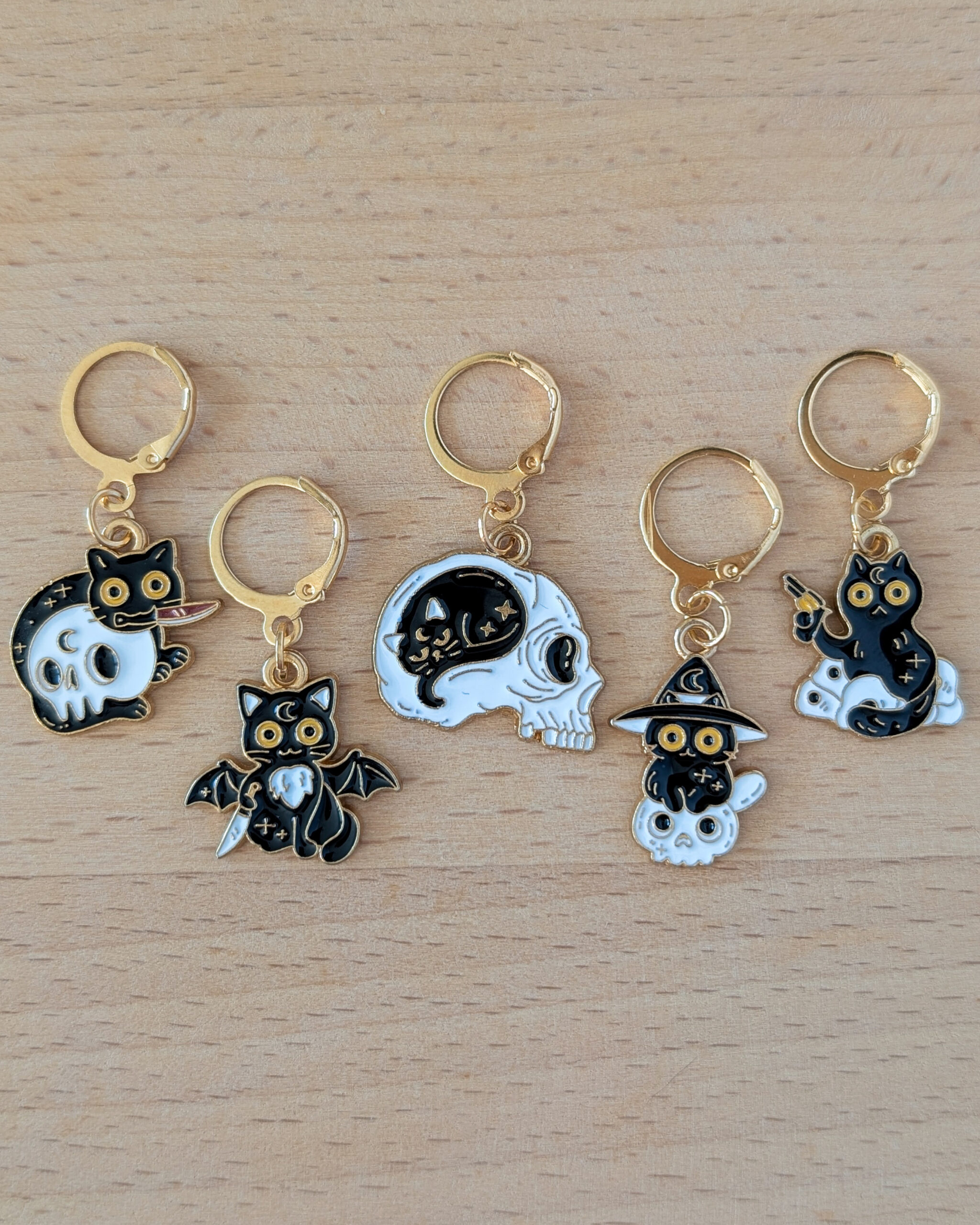 Lot d'anneaux marqueurs amovibles Challoween #3