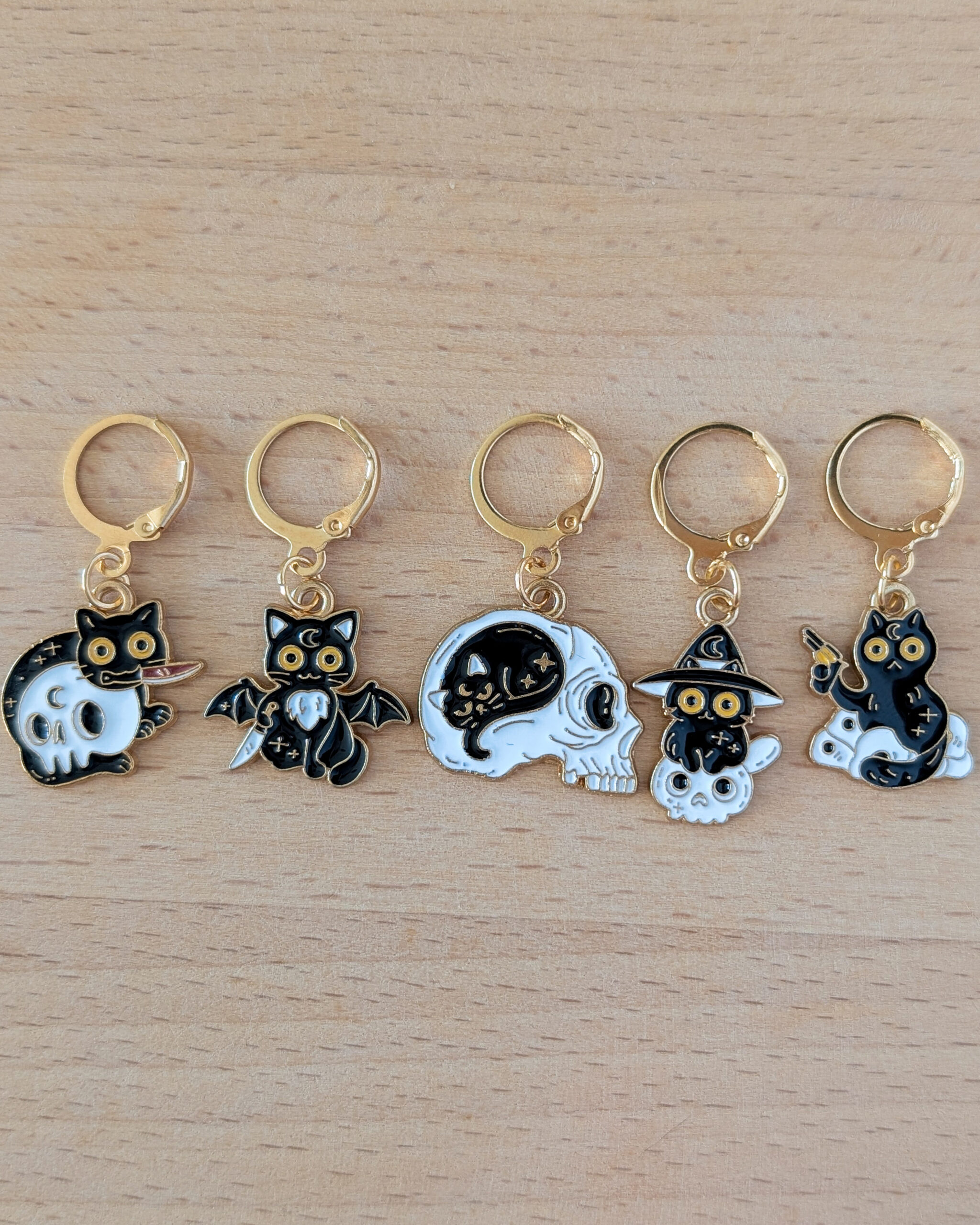 Lot d'anneaux marqueurs amovibles Challoween #3