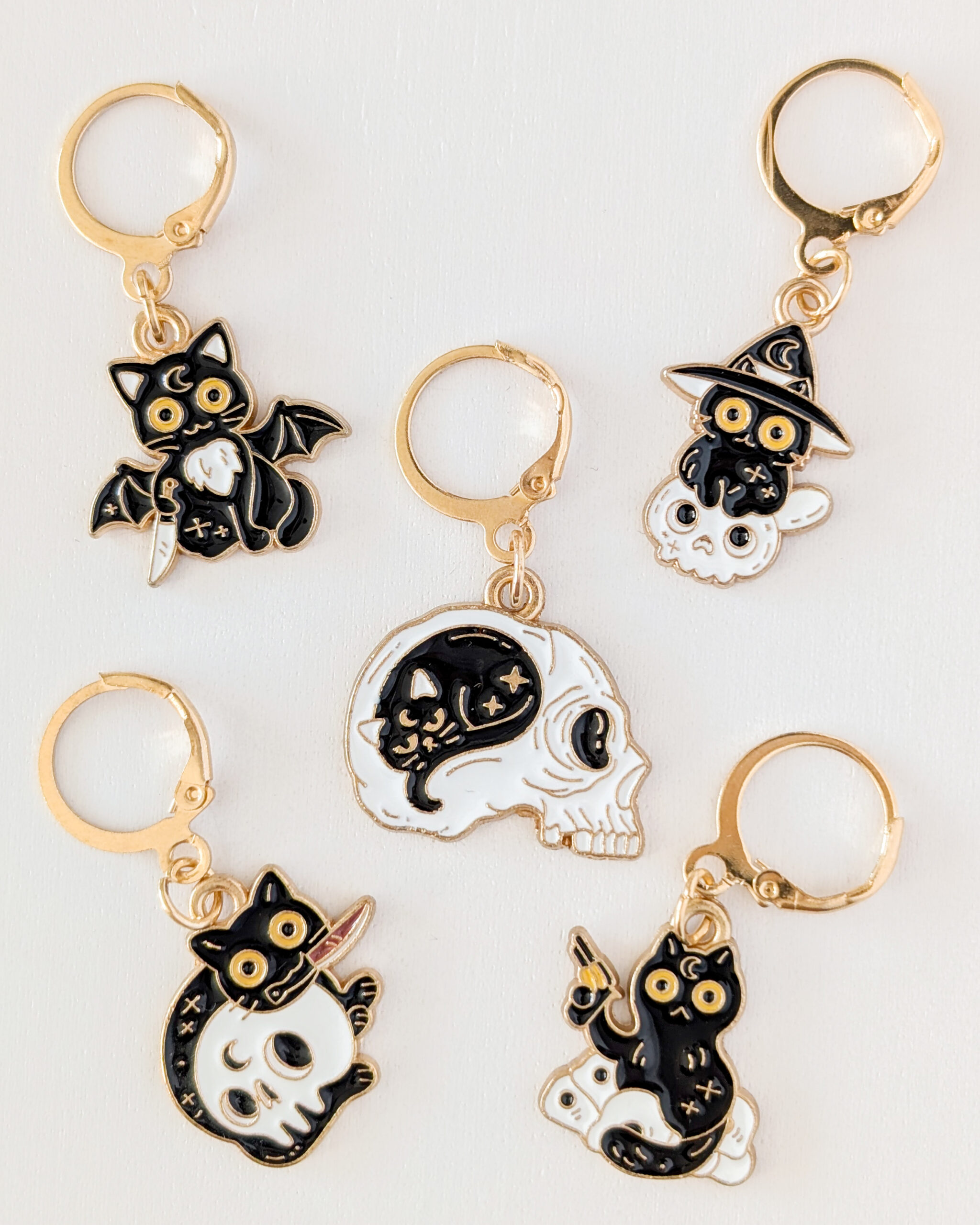 Lot d'anneaux marqueurs amovibles Challoween #3
