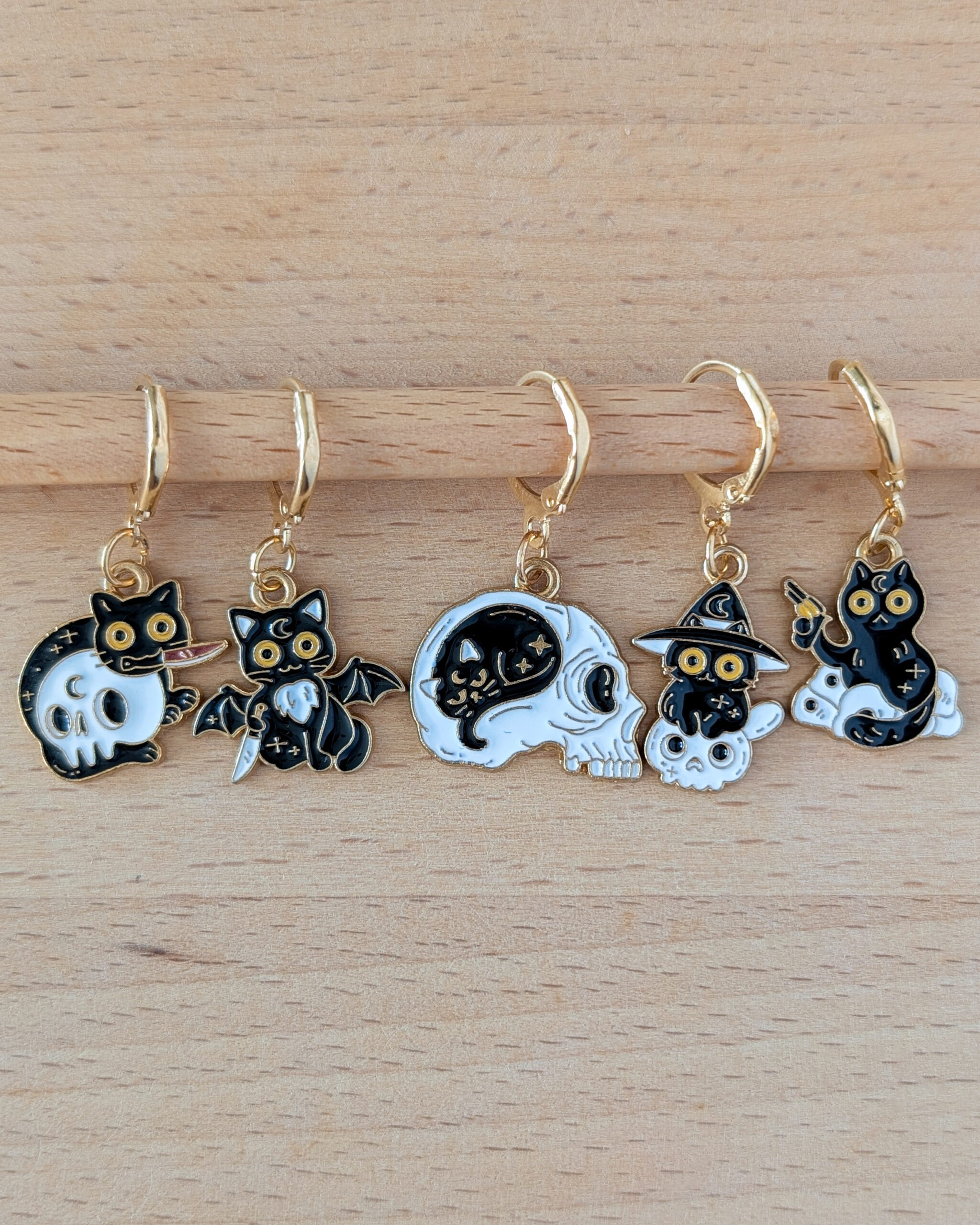 Lot d'anneaux marqueurs amovibles Challoween #3