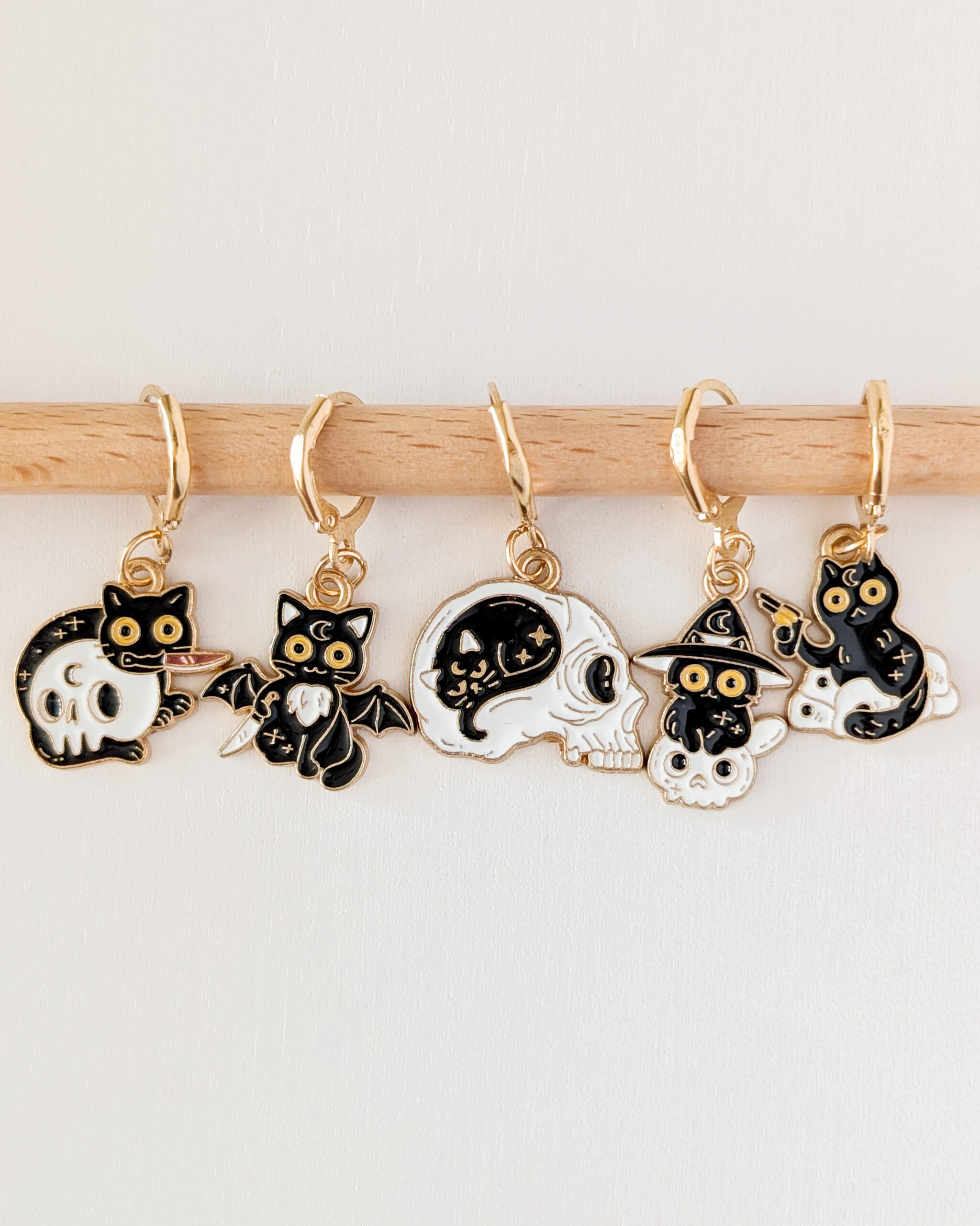Lot d'anneaux marqueurs amovibles Challoween #3