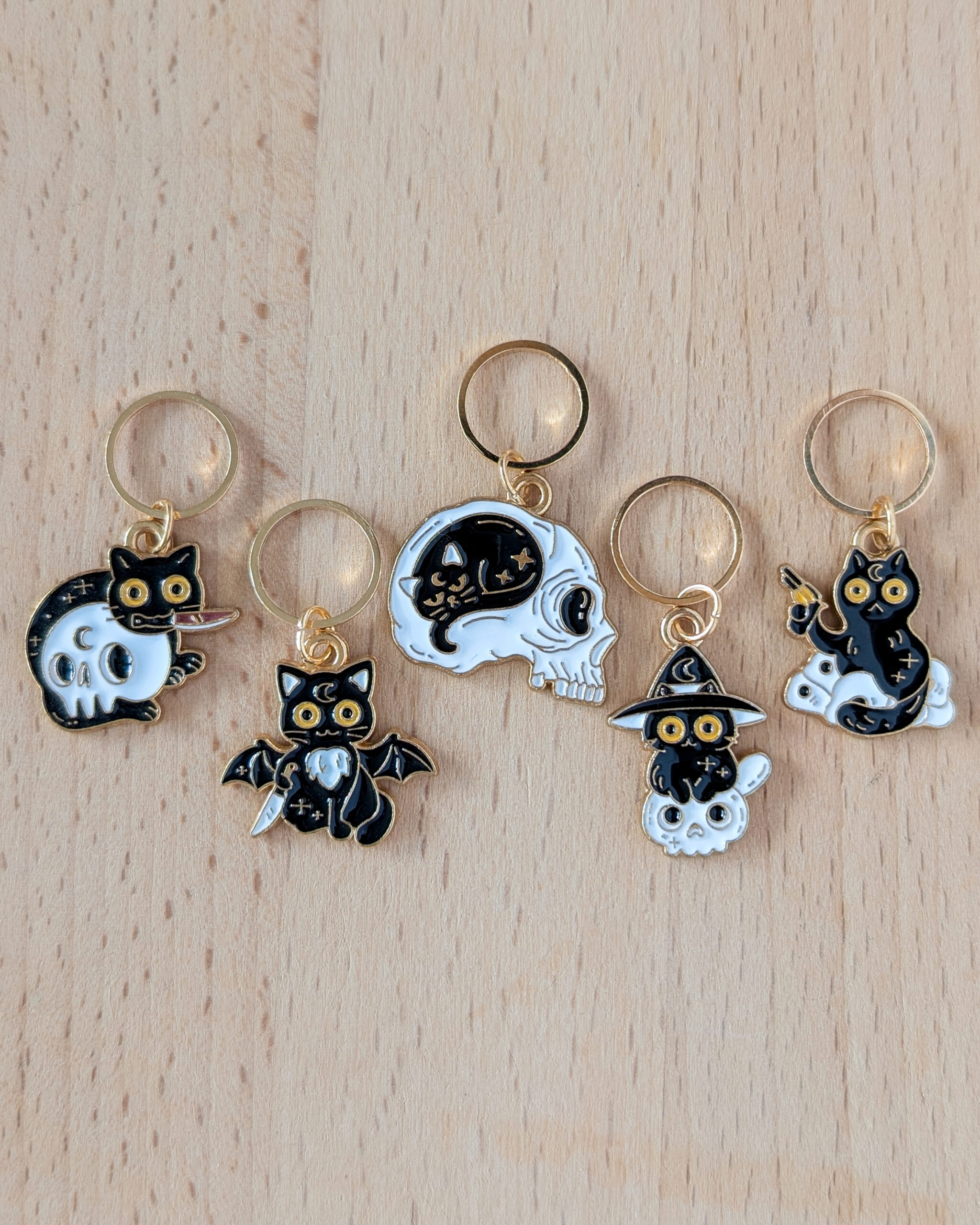 Lot d'anneaux marqueurs Challoween #3