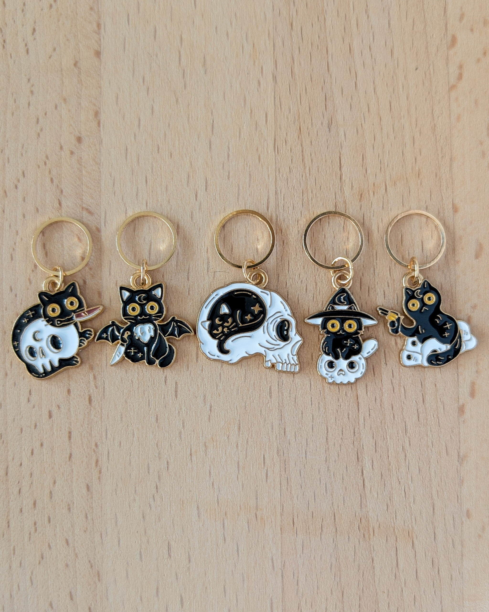 Lot d'anneaux marqueurs Challoween #3