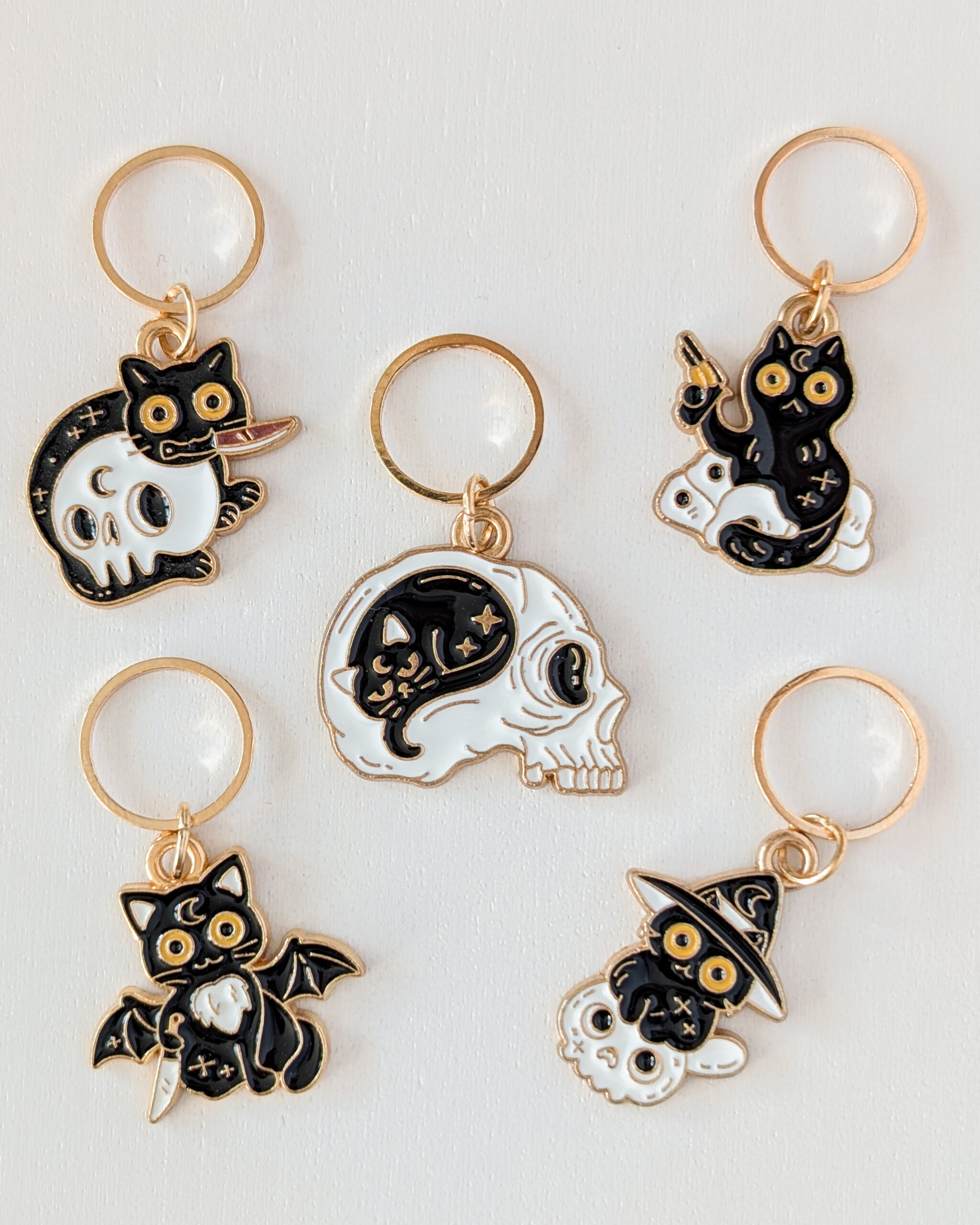 Lot d'anneaux marqueurs Challoween #3