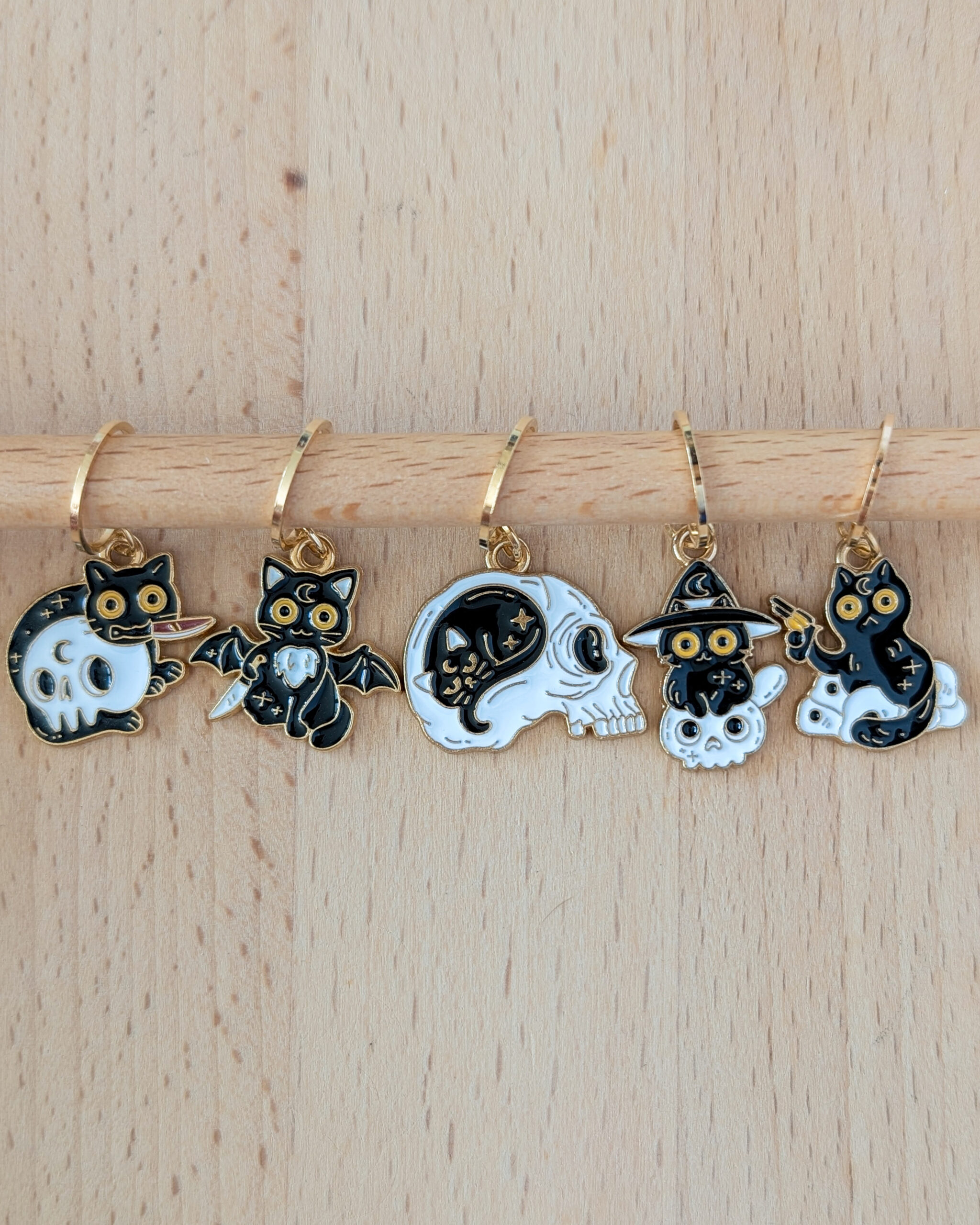 Lot d'anneaux marqueurs Challoween #3