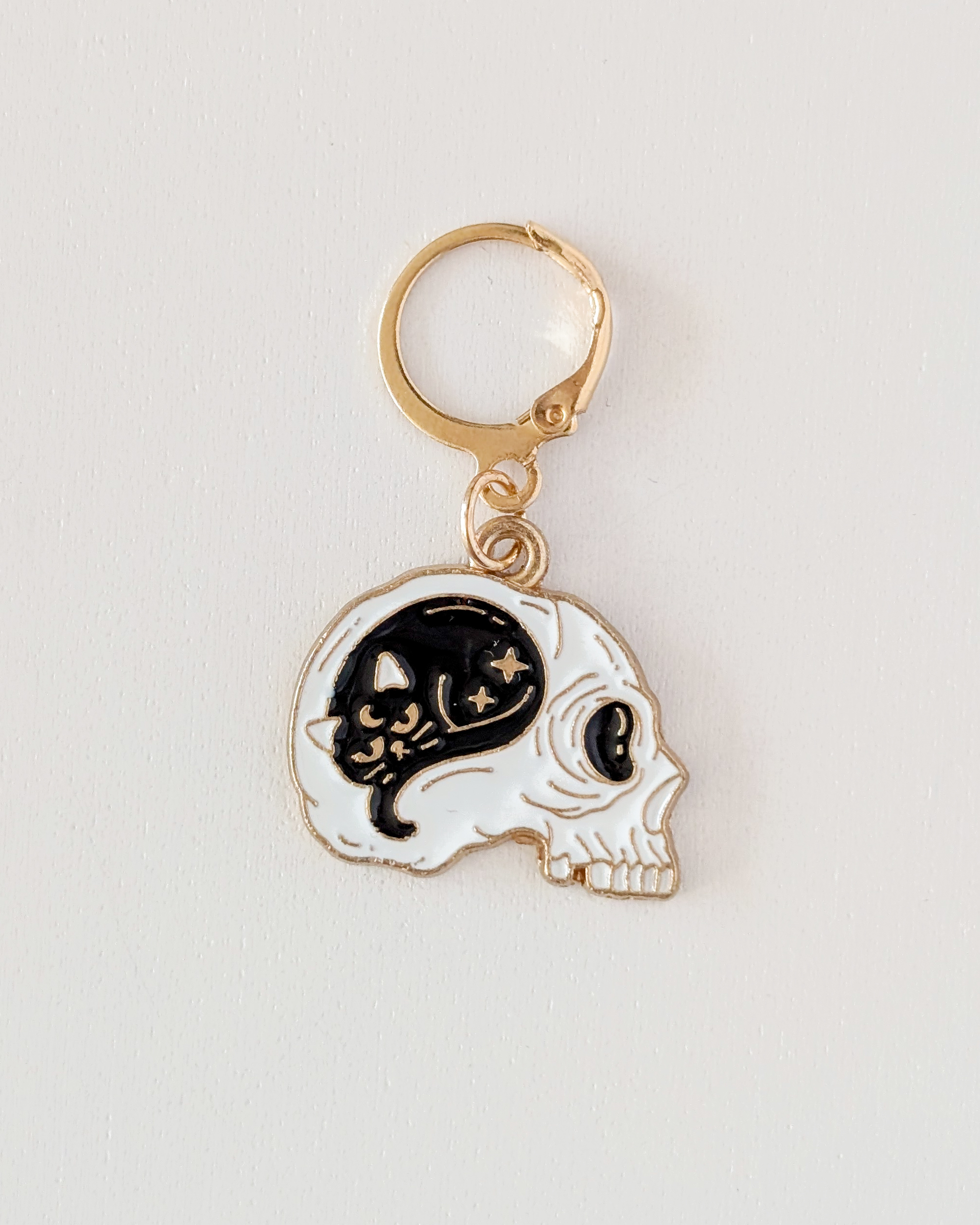 Chat dormeur, Lot d'anneaux marqueurs amovibles Challoween #3